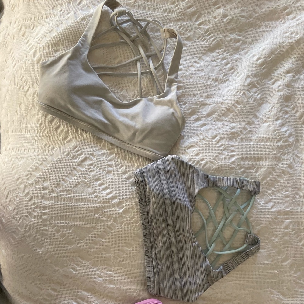 Lululemon Free to be Wild Bras! Lot of 2